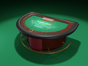 blackjack table 3D Модель