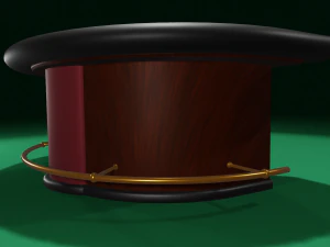tavolo del blackjack Modello 3D