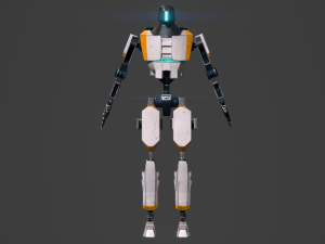 elite assault droid 3D-Modell