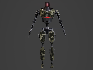 elite assault droid 3D-Modell