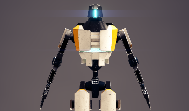 elite assault droid 3D-Modell .c4d .max .obj .3ds .fbx .stl .blend 
