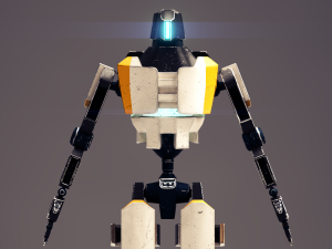 elite assault droid Modelo 3D