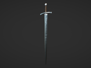 medieval armored soldier Modello 3D