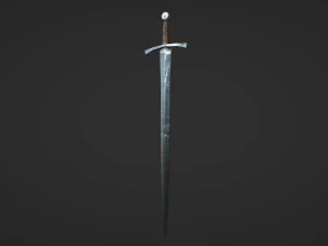 medieval armored soldier 3D Model