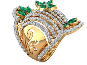 cocktail ring for ladies Modèle 3D