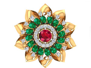 cocktail ring for ladies 3D Модель
