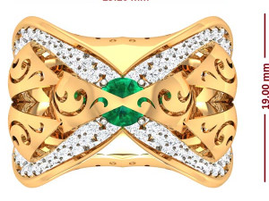 cocktail ring for ladies Modèle 3D
