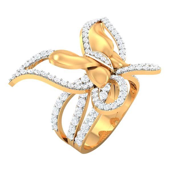 cocktail ring for ladies 3D Model .c4d .max .obj .3ds .fbx .stl .blend 