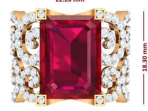 cocktail ring for ladies Modèle 3D