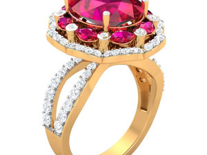 cocktail ring for ladies Modèle 3D