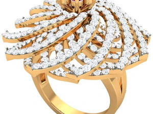 cocktail ring for ladies 3D Model