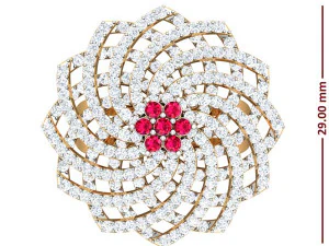 cocktail ring for ladies 3D Model