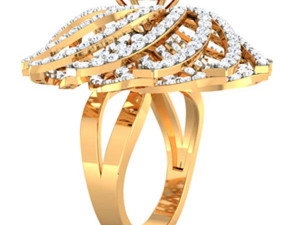 cocktail ring for ladies Modelo 3D