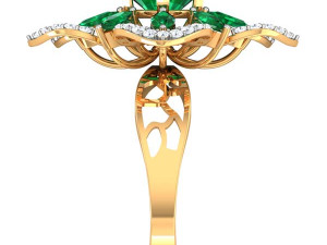 cocktail ring for ladies 3D Model