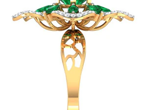 cocktail ring for ladies 3D Model