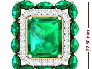 cocktail ring for ladies 3D Model