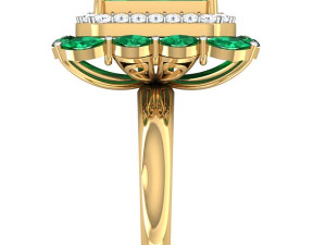 cocktail ring for ladies Modelo 3D