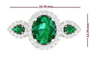 cocktail ring for ladies Modello 3D