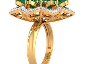 cocktail ring for ladies 3D Model