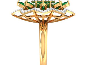 cocktail ring for ladies 3D Model