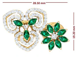 cocktail ring for ladies 3D Model