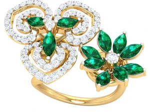 cocktail ring for ladies 3D Model