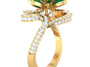cocktail ring for ladies Modelo 3D