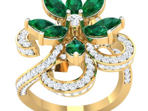 cocktail ring for ladies Modelo 3D