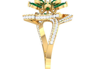 cocktail ring for ladies Modelo 3D