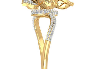 cocktail ring for ladies 3D Model