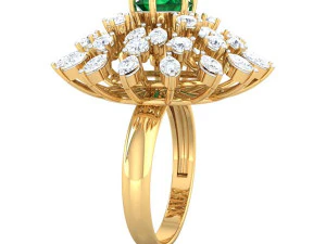 cocktail ring for ladies 3D Model