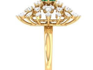 cocktail ring for ladies 3D Model