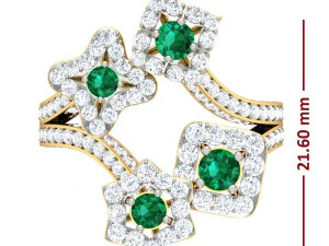 cocktail ring for ladies 3D Model