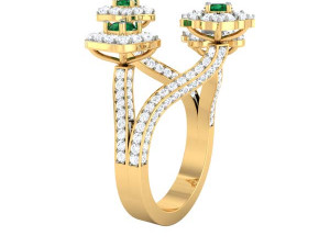 cocktail ring for ladies Modello 3D