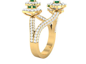 cocktail ring for ladies 3D Model
