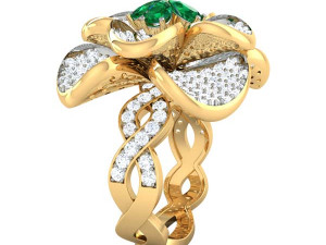 cocktail ring for ladies Modelo 3D