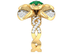 cocktail ring for ladies Modelo 3D