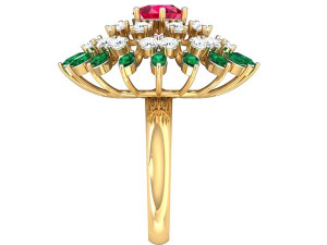 cocktail ring for ladies 3D-Modell