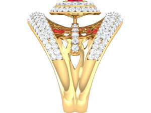 cocktail ring for ladies Modèle 3D