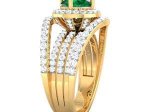 cocktail ring for ladies 3D Model