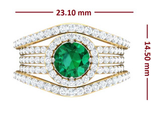 cocktail ring for ladies 3D Модель