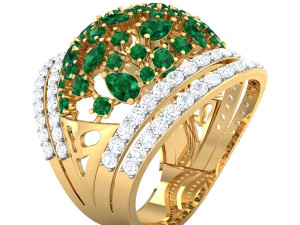 cocktail ring for ladies Modèle 3D