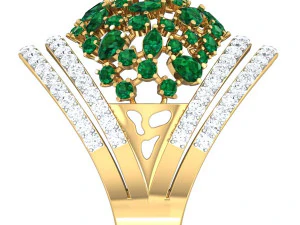 cocktail ring for ladies 3D Model