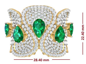 cocktail ring for ladies 3D Model