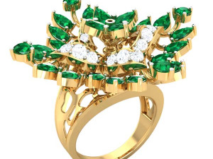 cocktail ring for ladies Modelo 3D