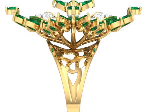 cocktail ring for ladies Model 3D