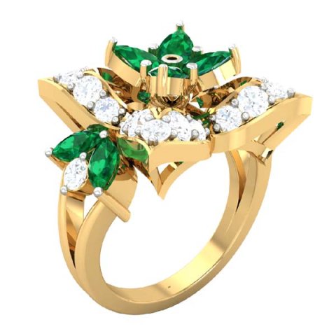 cocktail ring for ladies 3Dモデル .c4d .max .obj .3ds .fbx .stl .blend 