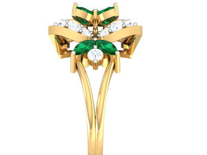cocktail ring for ladies 3Dモデル