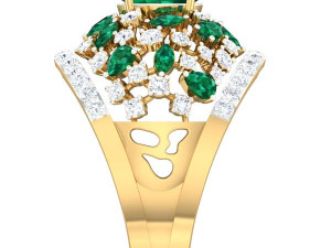 cocktail ring for ladies 3D Модель