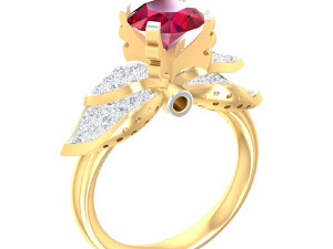 cocktail ring for ladies Modelo 3D